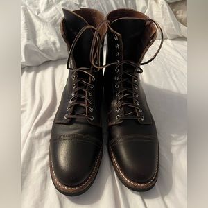 Thursday Boot Logger Waxed Cacao 10 1/2D Mens